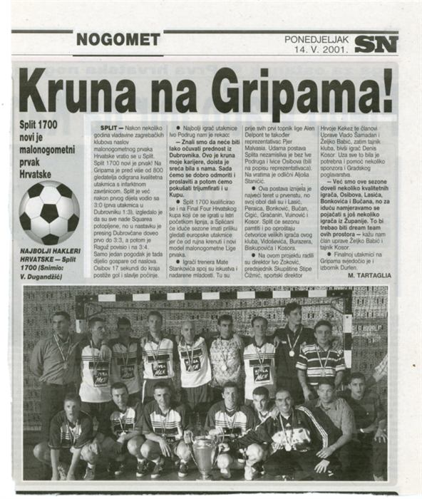 Kruna na Gripama!