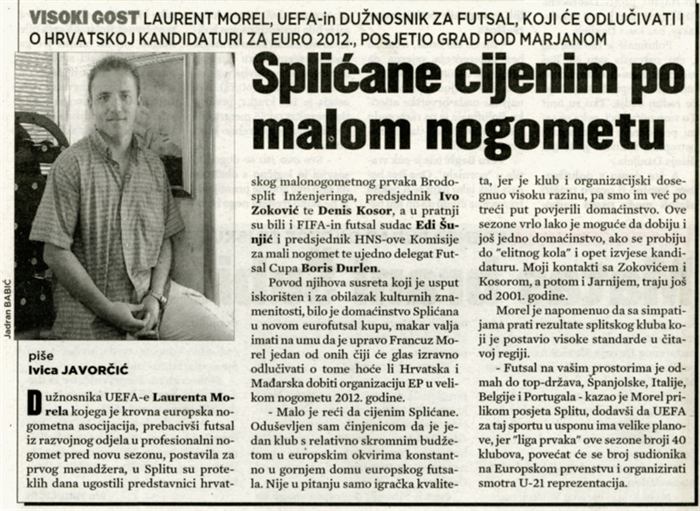 Splićane cijenim po malom nogometu