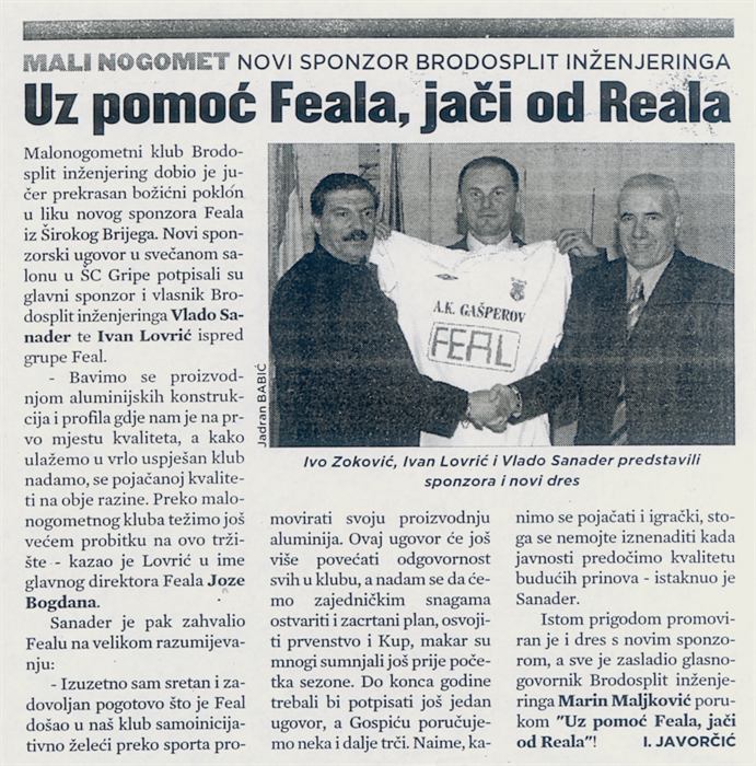Uz pomoć Feala, jači od Reala