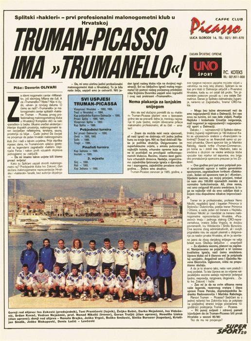 Truman-Picasso ima Trumanello!